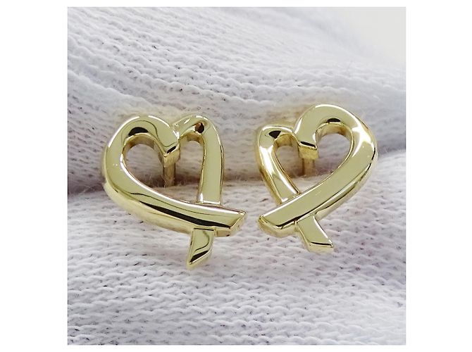 Orecchini a lobo Paloma Picasso Loving Heart di Tiffany & Co. D'oro - vista 7