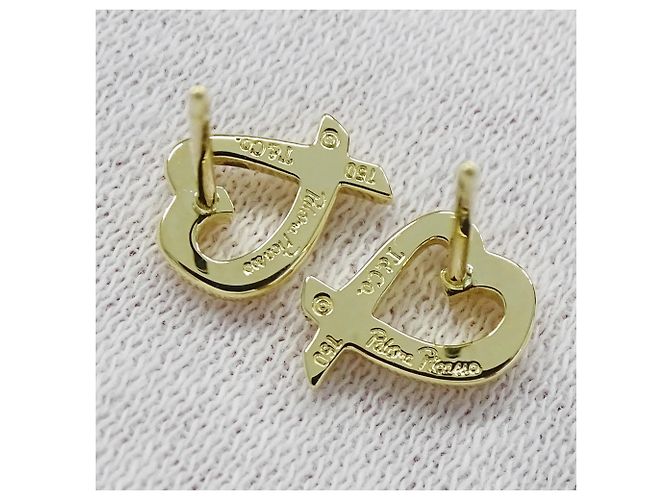 Orecchini a lobo Paloma Picasso Loving Heart di Tiffany & Co. D'oro - vista 9