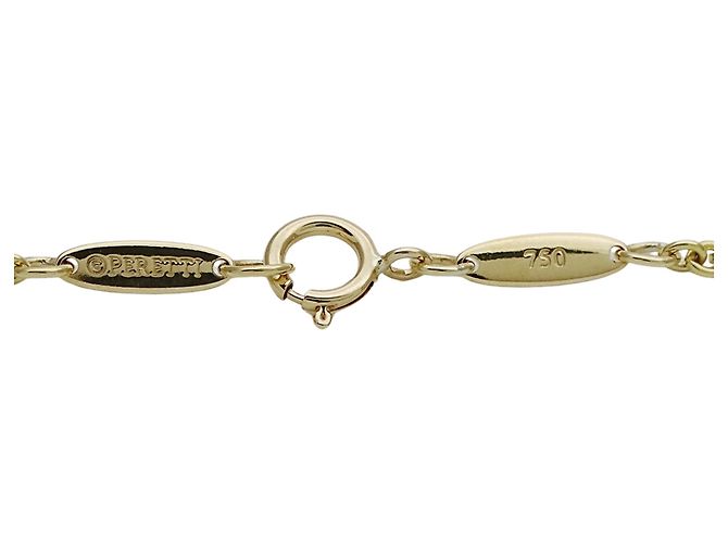 Bracciale charm Tiffany & Co. in oro giallo 18K con cuore aperto D'oro - vista 5