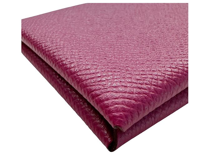 Tarjetero de piel Epsom morado Hermès Púrpura - vista 4