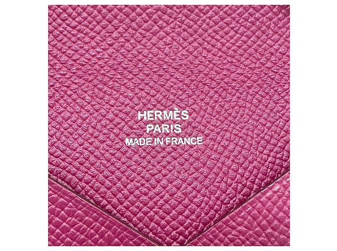 Tarjetero de piel Epsom morado Hermès Púrpura - vista 8