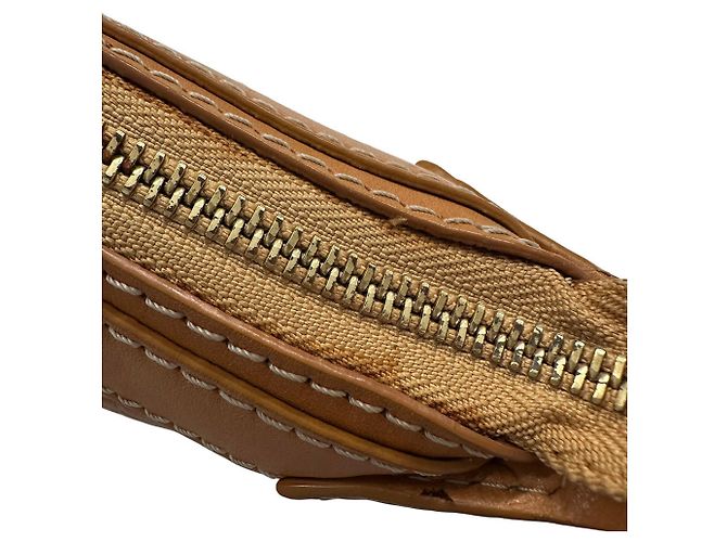 Borsa a mano in pelle marrone Loewe - vista 7
