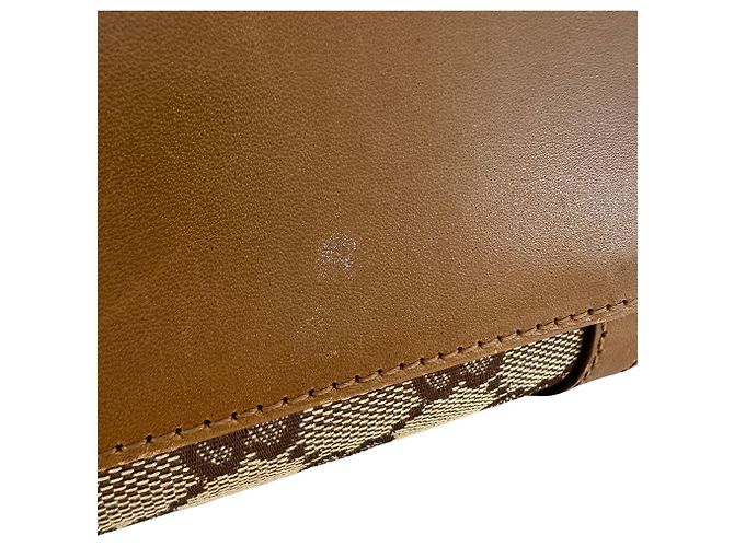 Borsa a tracolla Jackie in tela da donna Gucci Marrone - vista 10