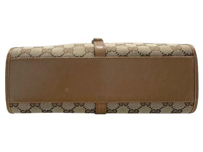 Borsa a tracolla Jackie in tela da donna Gucci Marrone - vista 3