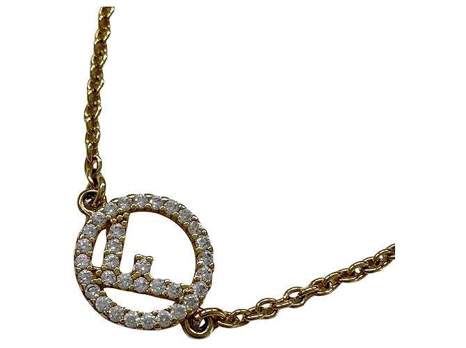 Collana Fendi placcata in oro D'oro - vista 2