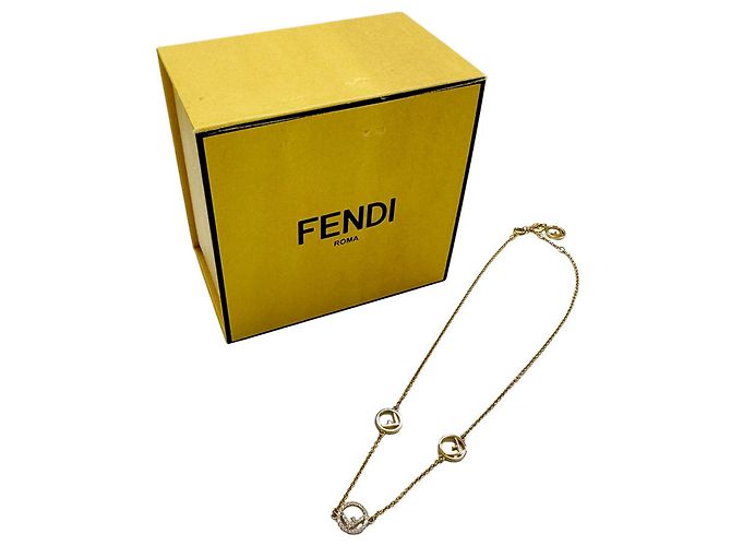 Collana Fendi placcata in oro D'oro - vista 7