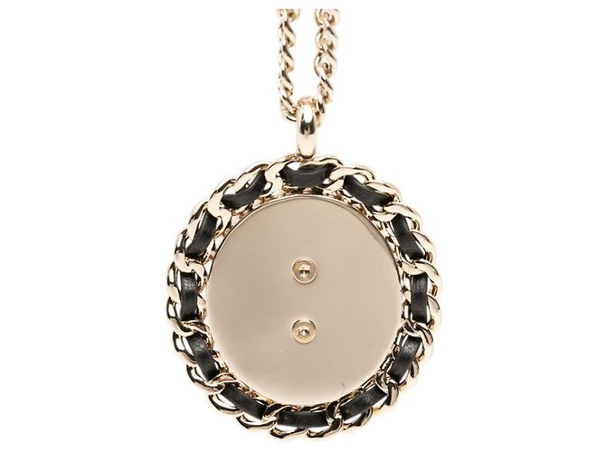 Chanel Coco Mark Gliederkette Schwarz Blau - Ansicht 2