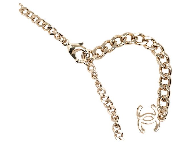 Chanel Coco Mark Gliederkette Schwarz Blau - Ansicht 4