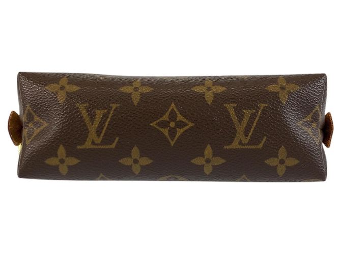 Louis Vuitton Monogram Pochette Cosmetic PM Marrone Monogramma - vista 9