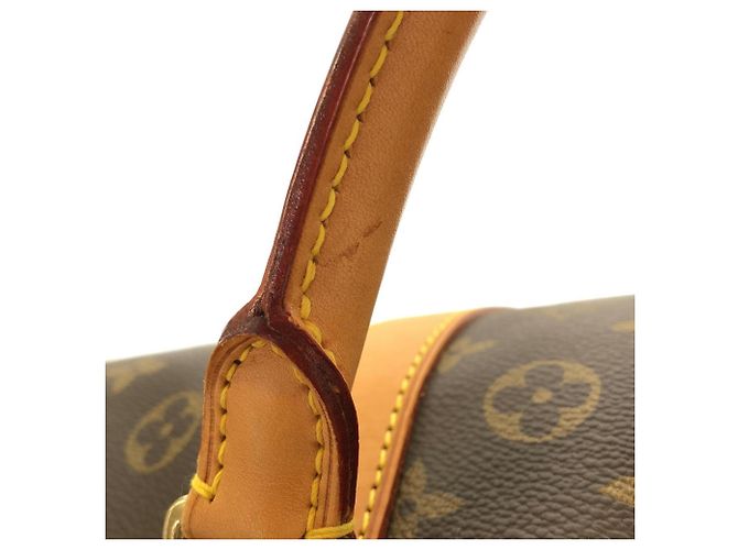 Bolso Boston Louis Vuitton Monogram Keepall 60cm Castaño Monograma - vista 7