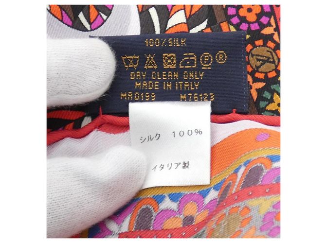 Sciarpa Louis Vuitton Monogram Carre Rat Animals Monogramma - vista 4