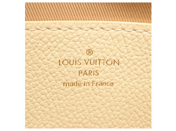 Borsa a tracolla Louis Vuitton Monogram Empreinte Wallet-on-Chain Metis Crudo - vista 5