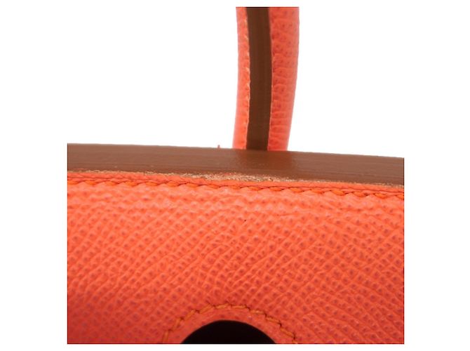 Hermès Hermes Birkin 30 Handtasche Pink - Ansicht 7