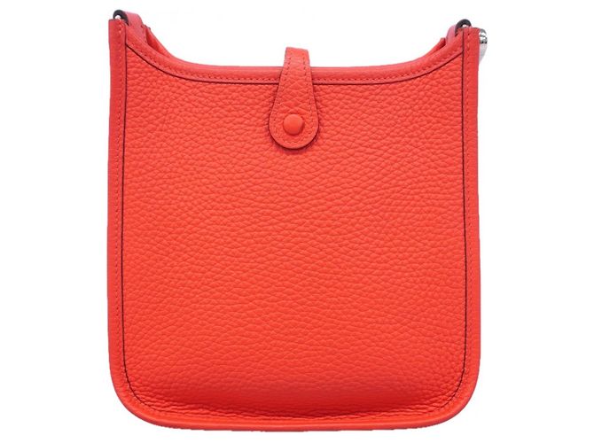 Hermès Borsa a tracolla Hermes Evelyne TPM Rosa - vista 11