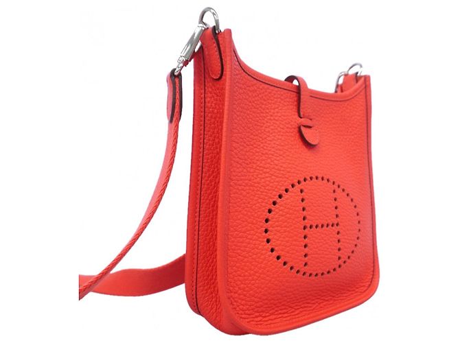 Hermès Borsa a tracolla Hermes Evelyne TPM Rosa - vista 2