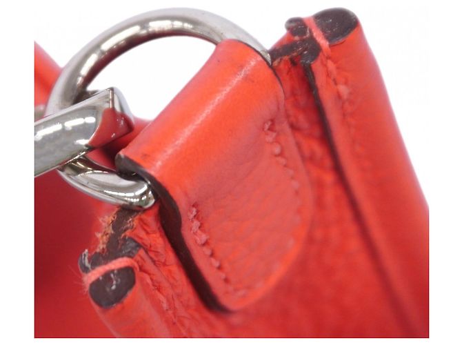 Hermès Borsa a tracolla Hermes Evelyne TPM Rosa - vista 7