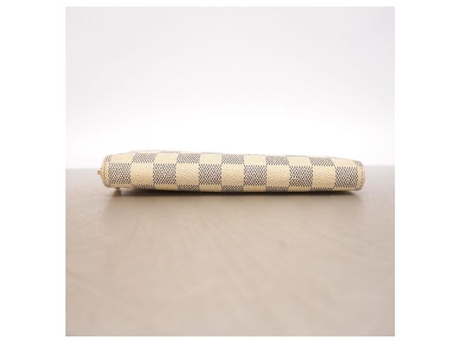 Cartera Zippy Louis Vuitton Damier Azur Blanco - vista 2