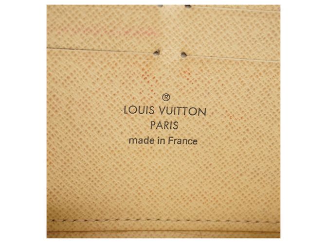 Cartera Zippy Louis Vuitton Damier Azur Blanco - vista 4