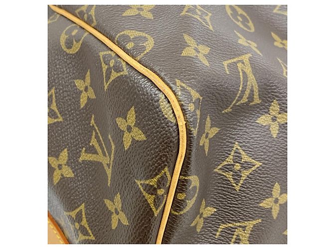 Louis Vuitton Boston Monogram Keepall Bandoulière 55 Marrone - vista 6