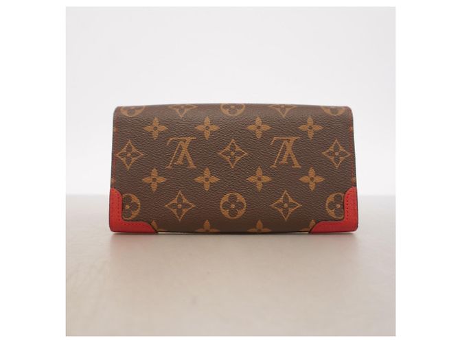Louis Vuitton Monogram Portefeuille Sarah Retiro Long Wallet Fuschia - vista 8