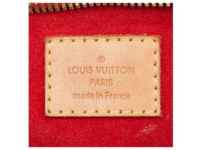 Bolso Louis Vuitton Monogram V Tote BB Castaño Fucsia Monograma - vista 12