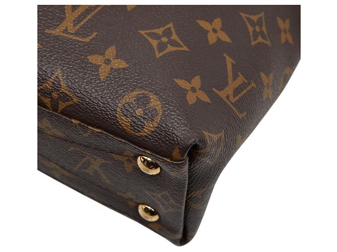 Bolso Louis Vuitton Monogram V Tote BB Castaño Fucsia Monograma - vista 6