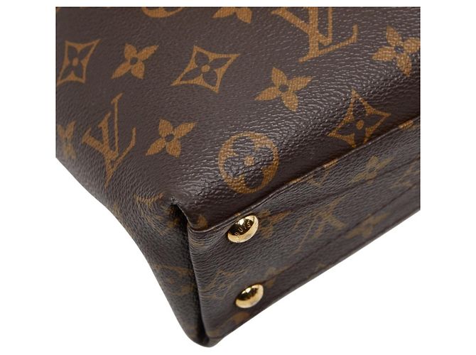 Bolso Louis Vuitton Monogram V Tote BB Castaño Fucsia Monograma - vista 7