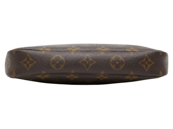 Borsa Louis Vuitton Monogram Pochette Accessoires Marrone Monogramma - vista 3