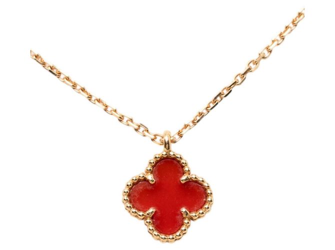 Collana con pendente Sweet Alhambra di Van Cleef & Arpels D'oro - vista 2