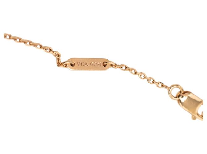 Collana con pendente Sweet Alhambra di Van Cleef & Arpels D'oro - vista 4