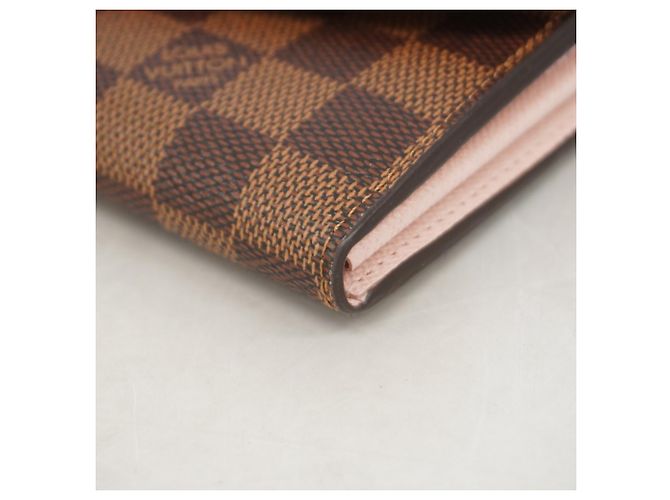 Portafoglio lungo Sarah Damier Louis Vuitton Rosa - vista 6