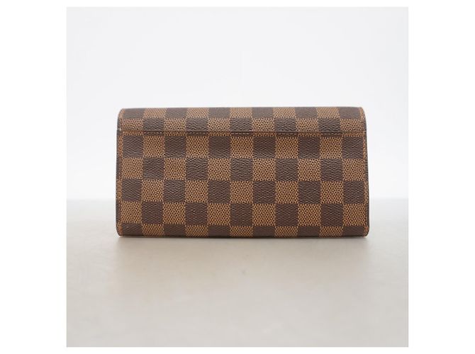 Portafoglio lungo Sarah Damier Louis Vuitton Rosa - vista 9