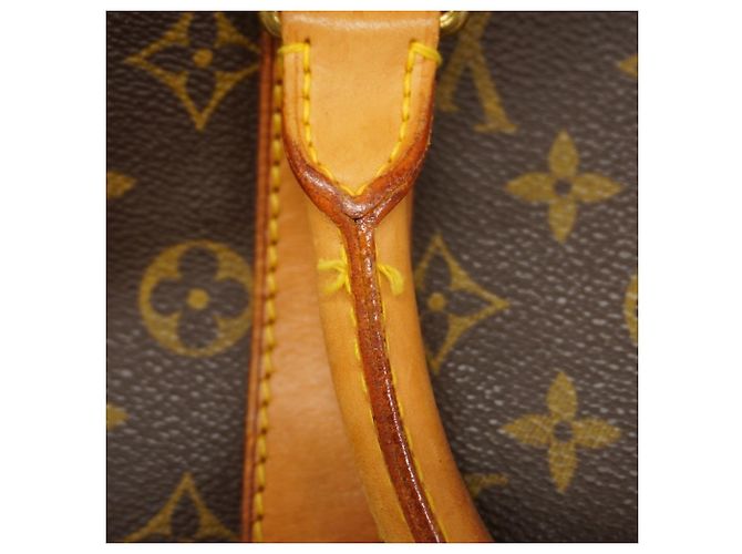Borsa Louis Vuitton Boston Monogram Keepall 45 Marrone - vista 15