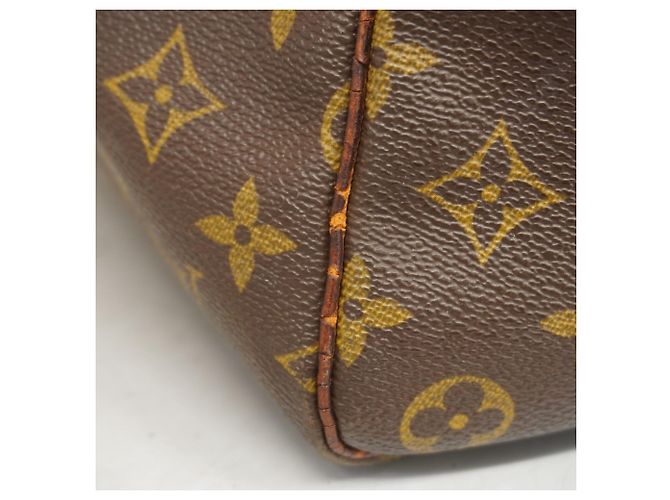 Borsa Louis Vuitton Boston Monogram Keepall 45 Marrone - vista 6