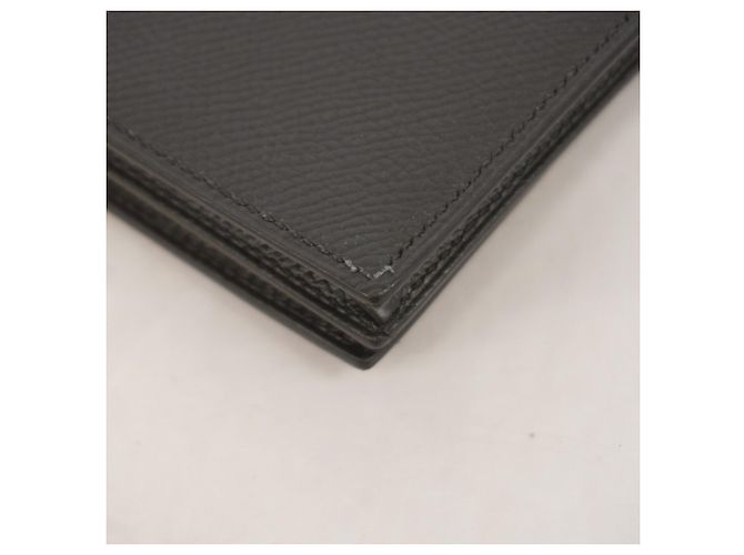 Cartera larga Hermès Bearn Soufflet Negro - vista 5