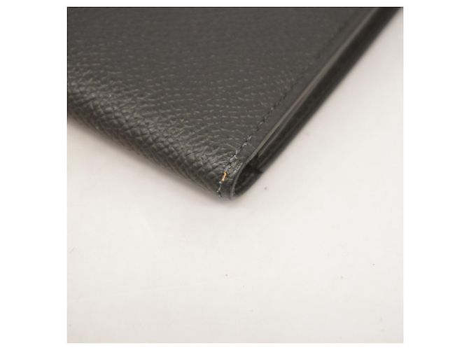 Cartera larga Hermès Bearn Soufflet Negro - vista 6