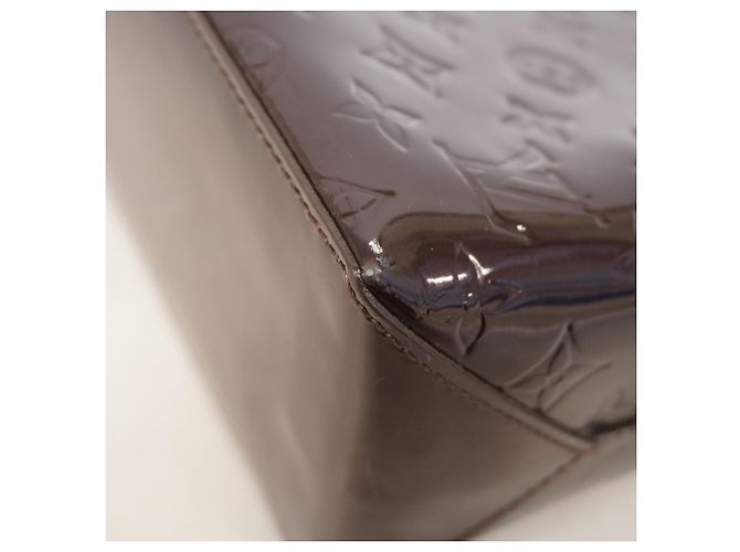 Borsa Tote Louis Vuitton Vernis Wilshire MM Bordò - vista 6