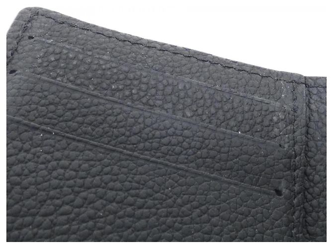 Carteira Louis Vuitton Monogram Empreinte Métis Compact Preto - vista 8