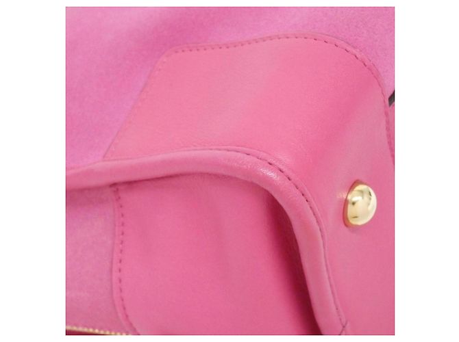 Borsa Loewe Amazona 36cm Rosa - vista 3