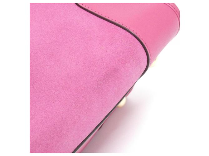Borsa Loewe Amazona 36cm Rosa - vista 4