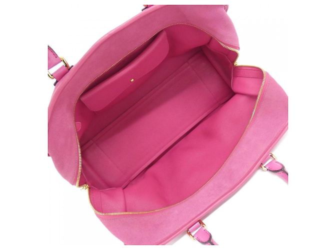 Borsa Loewe Amazona 36cm Rosa - vista 9