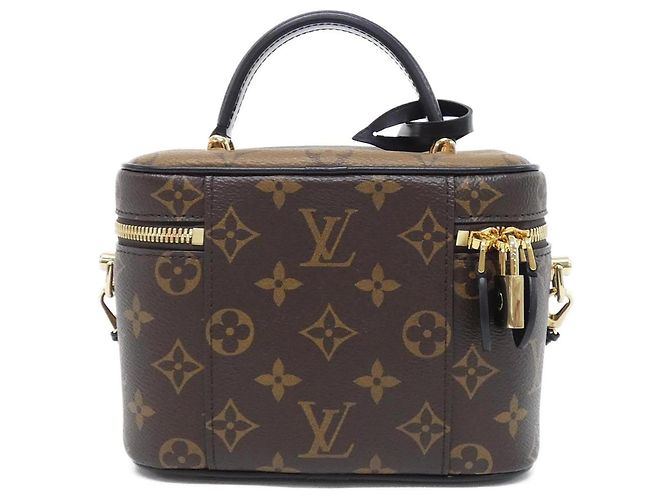 Borsa Louis Vuitton Monogram Vanity PM Marrone - vista 2