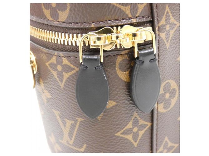 Borsa Louis Vuitton Monogram Vanity PM Marrone - vista 4