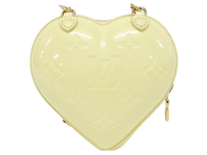 Pochette Louis Vuitton LV Remix Keep My Heart Giallo - vista 2