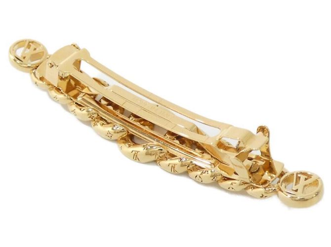 Louis Vuitton Accessoires Chev 2D Gold Barrette D'oro - vista 2