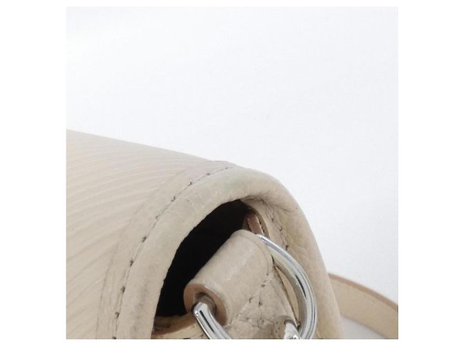 Borsa a Spalla Louis Vuitton Epi Bussy Beige - vista 4