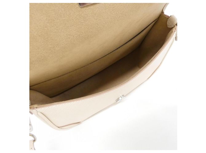 Borsa a Spalla Louis Vuitton Epi Bussy Beige - vista 7
