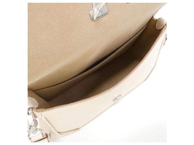 Borsa a Spalla Louis Vuitton Epi Bussy Beige - vista 7