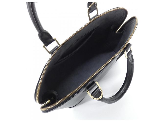 Borsa Louis Vuitton Epi Alma PM Nero - vista 10