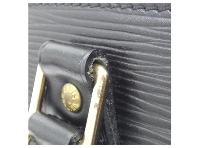 Borsa Louis Vuitton Epi Alma PM Nero - vista 7